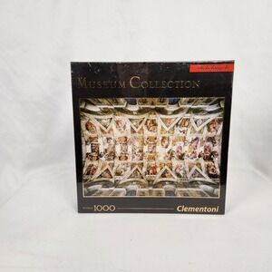 New Sealed Clementoni "Sistine Chapel Ceiling" Michelangelo 1000 pc puzzle
